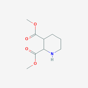 molecular formula C9H15NO4 B1354947 Dimethyl piperidine-2,3-dicarboxylate CAS No. 23580-75-8