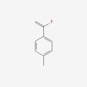 molecular formula C9H9F B1354966 1-(1-Fluoroethenyl)-4-methylbenzene CAS No. 66472-50-2