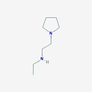 molecular formula C8H18N2 B1354976 N-ethyl-2-pyrrolidin-1-ylethanamine CAS No. 138356-55-5