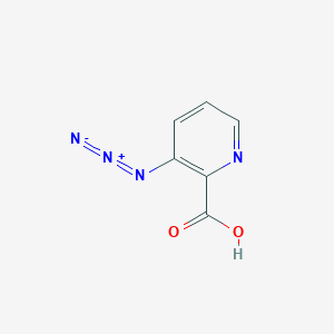 molecular formula C6H4N4O2 B13549903 3-Azidopyridine-2-carboxylic acid 