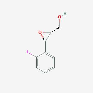 molecular formula C9H9IO2 B13549956 [(2R,3R)-3-(2-Iodophenyl)oxiran-2-yl]methanol 