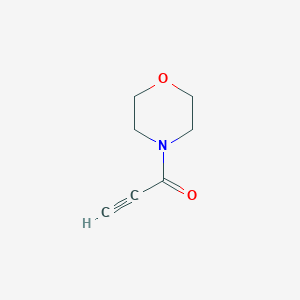 molecular formula C7H9NO2 B1355008 1-(Morpholin-4-yl)prop-2-yn-1-one CAS No. 72431-18-6