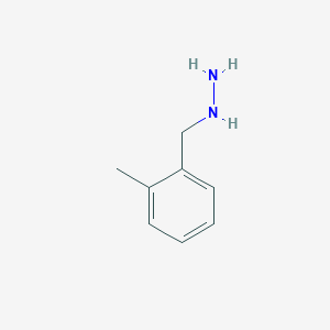 molecular formula C8H12N2 B1355028 [(2-Methylphenyl)methyl]hydrazine CAS No. 51859-94-0