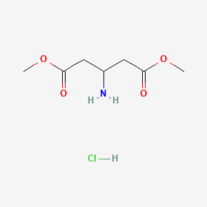 Dimethyl 3-aminopentanedioate hydrochloride