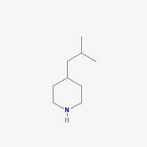 molecular formula C9H19N B1355041 4-(2-Methylpropyl)piperidine 