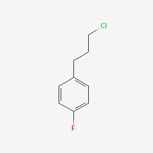 molecular formula C9H10ClF B1355048 1-(3-Chloropropyl)-4-fluorobenzene CAS No. 64747-82-6