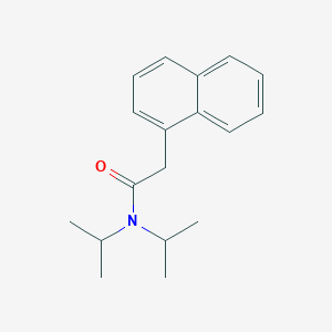molecular formula C18H23NO B135505 2-(Naphthalen-1-yl)-N,N-di(propan-2-yl)acetamide CAS No. 140709-06-4