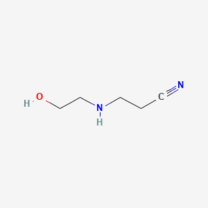 3-((2-Hydroxyethyl)amino)propanenitrile