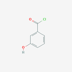 molecular formula C7H5ClO2 B1355054 3-Hydroxybenzoyl chloride CAS No. 40812-76-8