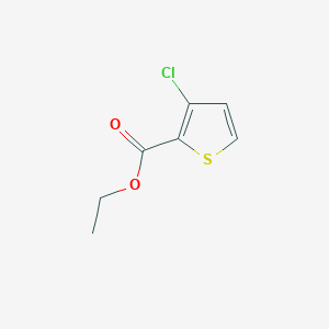 molecular formula C7H7ClO2S B1355069 Ethyl 3-chlorothiophene-2-carboxylate CAS No. 153562-66-4