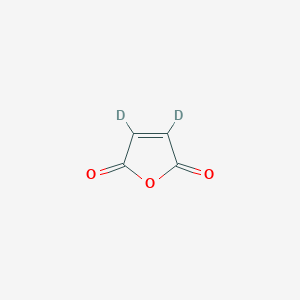 molecular formula C4H2O3 B1355075 Maleic anhydride-d2 CAS No. 33225-51-3