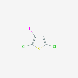 molecular formula C4HCl2IS B1355080 2,5-Dichloro-3-iodothiophene CAS No. 43225-59-8