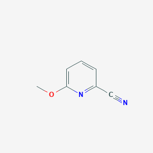 molecular formula C7H6N2O B1355084 6-Methoxypyridine-2-carbonitrile CAS No. 83621-01-6