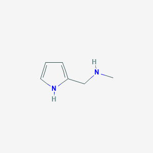 molecular formula C6H10N2 B1355108 N-Methyl-1-(1H-pyrrol-2-yl)methanamine CAS No. 26052-05-1