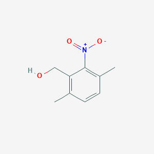 molecular formula C9H11NO3 B13551114 (3,6-Dimethyl-2-nitrophenyl)methanol 
