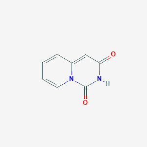 molecular formula C8H6N2O2 B13551185 1H,2H,3H-pyrido[1,2-c]pyrimidine-1,3-dione 