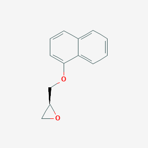 molecular formula C13H12O2 B135512 Oxirane, ((1-naphthalenyloxy)methyl)-, (S)- CAS No. 61249-00-1