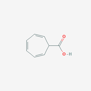 molecular formula C8H8O2 B1355125 环庚-2,4,6-三烯-1-羧酸 CAS No. 4440-40-8