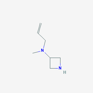 molecular formula C7H14N2 B13551288 n-Allyl-N-methylazetidin-3-amine 