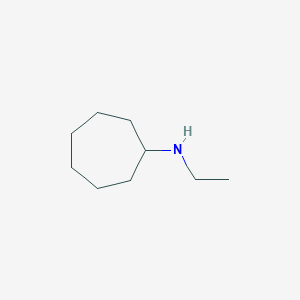molecular formula C9H19N B1355137 N-Ethylcycloheptanamine CAS No. 45806-60-8