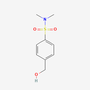 4-(Hydroxymethyl)-N,N-dimethylbenzene-1-sulfonamide
