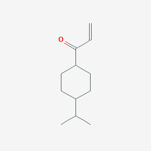 molecular formula C12H20O B13551406 1-(4-Isopropylcyclohexyl)prop-2-en-1-one 