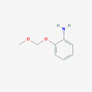 molecular formula C8H11NO2 B1355144 2-(Methoxymethoxy)aniline CAS No. 88733-56-6