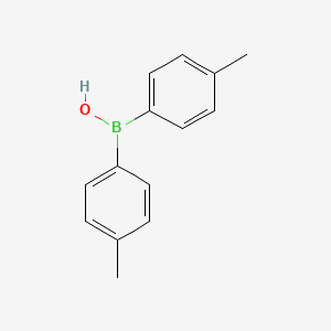 molecular formula C14H15BO B1355148 Hydroxydip-tolylborane CAS No. 66117-64-4