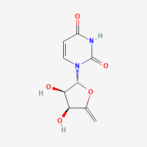 molecular formula C9H10N2O5 B1355150 4',5'-Didehydro-5'-deoxyuridine 