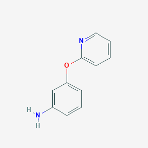 B1355153 3-(Pyridin-2-yloxy)aniline CAS No. 86556-09-4