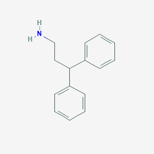 molecular formula C15H17N B135516 3,3-二苯基丙胺 CAS No. 5586-73-2