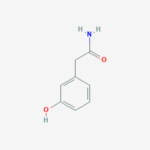molecular formula C8H9NO2 B1355161 2-(3-羟基苯基)乙酰胺 CAS No. 22446-41-9