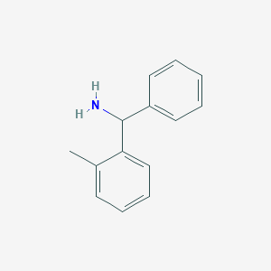 B1355168 1-(2-Methylphenyl)-1-phenylmethanamine CAS No. 2936-62-1