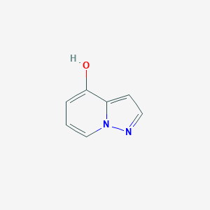 molecular formula C7H6N2O B1355169 吡唑并[1,5-a]吡啶-4-醇 CAS No. 141032-72-6