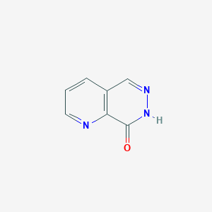 molecular formula C7H5N3O B1355170 Pyrido[2,3-d]pyridazin-8(7H)-one CAS No. 15375-79-8