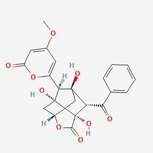 molecular formula C22H20O9 B1355181 Deoxyenterocin 