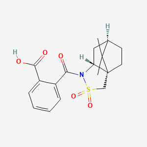 molecular formula C18H21NO3S B1355187 N-(2-Carboxybenzoyl)-(-)-10,2-camphorsultam CAS No. 179950-32-4