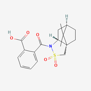 molecular formula C18H21NO5S B1355187 N-(2-Carboxybenzoyl)-(-)-10,2-camphorsultam CAS No. 179950-32-4