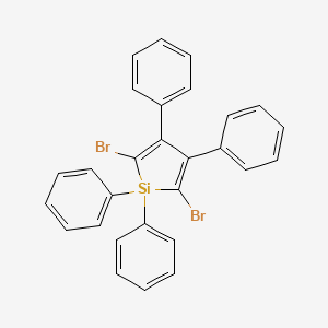 molecular formula C28H20Br2Si B1355188 2,5-Dibromo-1,1,3,4-tetraphenylsilole 