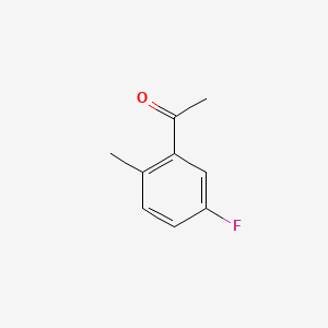 molecular formula C9H9FO B1355191 5'-Fluoro-2'-methylacetophenone CAS No. 29427-49-4