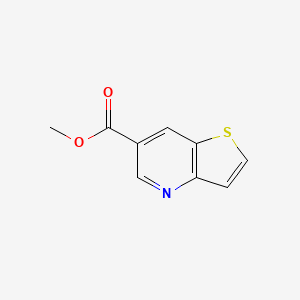molecular formula C9H7NO2S B1355196 Methyl thieno[3,2-b]pyridine-6-carboxylate CAS No. 212571-01-2