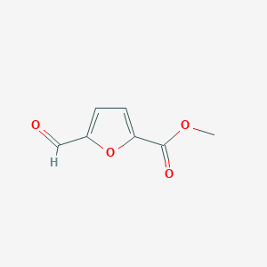 molecular formula C7H6O4 B1355209 Methyl 5-formylfuran-2-carboxylate CAS No. 5904-71-2