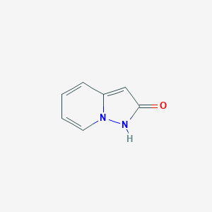 molecular formula C7H6N2O B1355211 吡唑并[1,5-a]吡啶-2-醇 CAS No. 59942-87-9