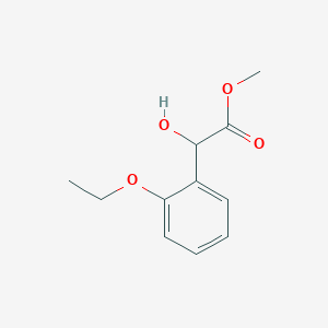 molecular formula C11H14O4 B13552131 Methyl 2-(2-ethoxyphenyl)-2-hydroxyacetate 
