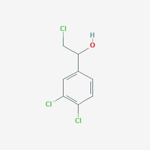 molecular formula C8H7Cl3O B1355216 2-氯-1-(3,4-二氯苯基)-乙醇 CAS No. 53065-95-5
