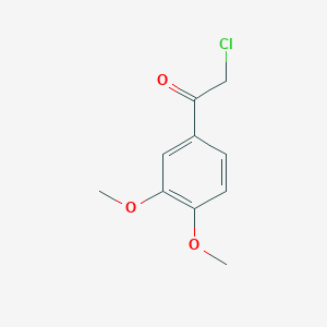 molecular formula C10H11ClO3 B1355218 2-Chloro-1-(3,4-dimethoxyphenyl)ethanone CAS No. 20601-92-7