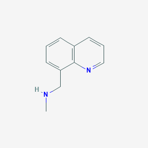 molecular formula C11H12N2 B1355219 甲基-喹啉-8-基甲胺 CAS No. 60843-63-2