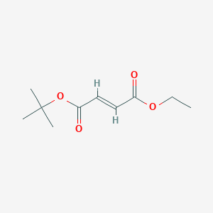 molecular formula C10H16O4 B13552269 Tert-butyl ethyl fumarate 
