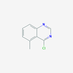 molecular formula C9H7ClN2 B1355251 4-氯-5-甲基喹唑啉 CAS No. 90272-82-5