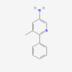 5-Methyl-6-phenylpyridin-3-amine